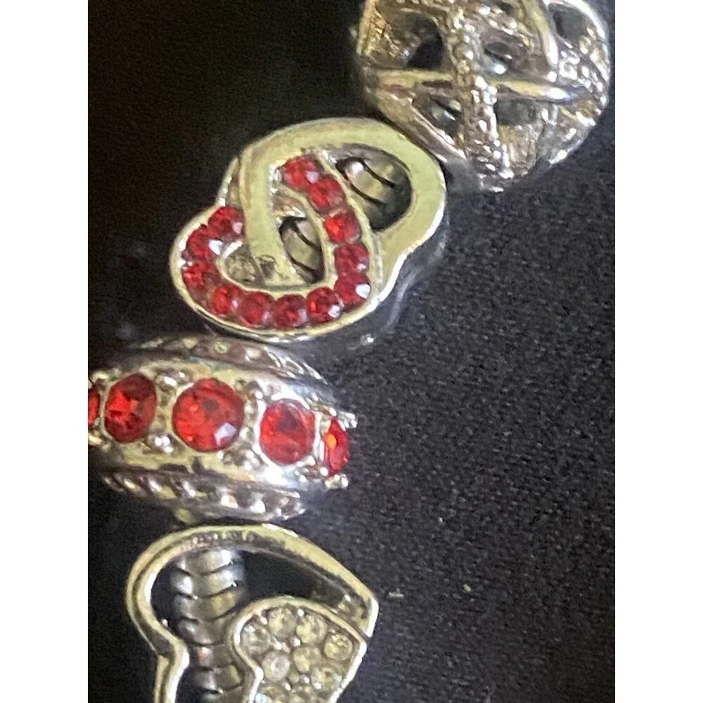 Bella’s Yard Stainless Heart Bracelet – I Love You Loaded Charm Bracelet